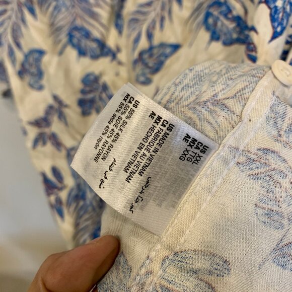 Men’s Club Room Silk Blend Button Down NWT -B5 - Picture 4 of 5